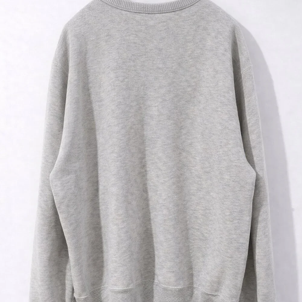 Aimé Leon Dore Grey Crewneck Sweatshirt - Picture 2 of 3